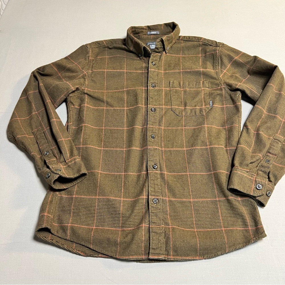 Eddie Bauer Men’s Medium Super Soft Flannel Shirt Classic Fit Plaid Button Down - Picture 8 of 11
